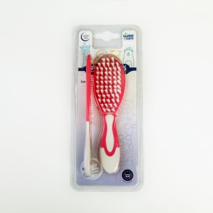 ست برس و شانه نوزاد وی‌کر Wee Care کد 403 – مناسب موهای لطیف نوزاد