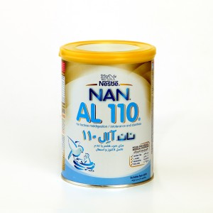 شیرخشک نان اِل 110 Nestlé NAN AL110 – مناسب عدم‌تحمل لاکتوز و اسهال نوزادان