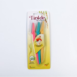 تیغ اصلاح و خط‌گیری ابرو تینکل (Tinkle) – بسته ۳ عددی
