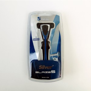 تیغ اصلاح سیلور مدل Blaze 5 – پنج‌تیغه دسته‌دار با تریمر (تک عددی)