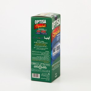 محلول لنز اپتیسا اسپشیال OPTISA Special مدل NO RUB حجم 120 میل