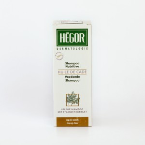 شامپو مغذی هگور با روغن کاد (HUILE DE CADE) – مناسب موهای خشک و دهیدراته