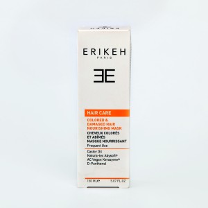 ماسک موی اریکه (Erikeh Paris) مخصوص موهای رنگ‌شده و آسیب‌دیده – مغذی و تقویت‌کننده – 150 میل