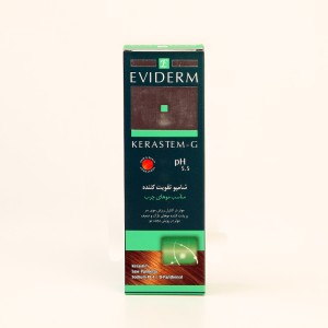 شامپو تقویت‌کننده اویدرم مدل KERASTEM-G مخصوص موهای چرب – تنظیم چربی و تقویت ریشه