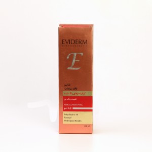 شامپو بدون سولفات اویدرم مناسب موهای کراتینه و رنگ‌شده (Eviderm Sulfate-Free Shampoo)