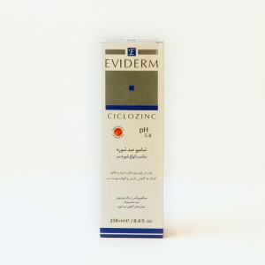 شامپو ضدشوره اویدرم مدل Ciclozinc مناسب انواع شوره سر (Eviderm Ciclozinc Anti-Dandruff Shampoo)