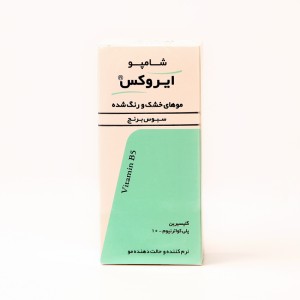 شامپو ایروکس مخصوص موهای خشک و رنگ‌شده با عصاره سبوس برنج (Irox Shampoo for Dry & Color-Treated Hair)