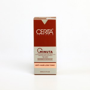 تونیک ضدریزش سریتا مدل Minuta حاوی پپتیدهای مخمر و پلی‌فنول‌ها – 50 میل