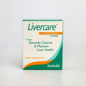 قرص لیورکر هلث‌اید (Livercare HealthAid) – مکمل گیاهی سلامت کبد