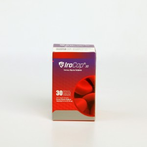 کپسول آیروکپ ۳۰ (IroCap) – مکمل آهن با پوشش روده‌ای