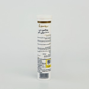 قرص جوشان ویتامین C 1000 برونسون (Bronson) – طعم توت‌فرنگی