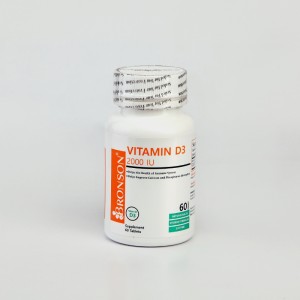 قرص ویتامین D3 2000 واحد برونسون (Bronson Vitamin D3)