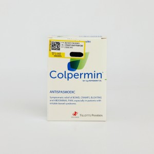 کپسول کلپرمین Colpermin 187 mg – ضداسپاسم و کاهش دردهای گوارشی ناشی از IBS