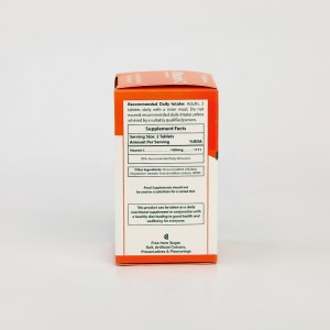 قرص ویتامین C او‌پی‌دی فارما ۱۰۰۰ میلی‌گرم – تقویت سیستم ایمنی و آنتی‌اکسیدان قوی (۶۰ عددی)