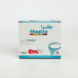 ساشه مگترا Magtra 300 mg – تقویت عملکرد عضلات و اعصاب، جذب سریع (۳۰ عددی)