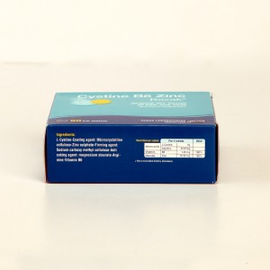 قرص سیستئین B6 زینک رزازک – تقویت‌کننده رشد مو و ناخن | Razak Cystine B6 Zinc 60 Tablets