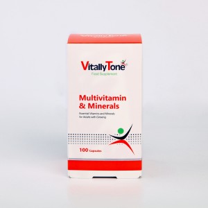 کپسول مولتی ویتامین و مواد معدنی ویتال‌تون