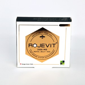 ویال خوراکی رویال ژلی روژویت ۲۰۰۰ میلی‌گرم (Rojevit Royal Jelly)