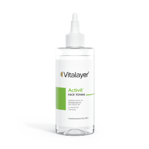 تونر پوست چرب Vitalayer Activit | پاکسازی منافذ و کنترل چربی پوست