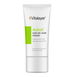کرم آزلائیک اسید Vitalayer Activit 10% | ضد جوش و ضد لک پوست چرب