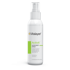اسپری ضد جوش بدن Vitalayer Activit | کاهش آکنه و کنترل چربی بدن