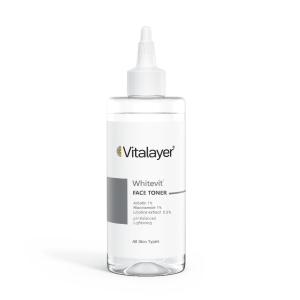تونر روشن‌کننده Whitevit Face Toner ویتالیر | آبرسان و شفاف‌کننده پوست