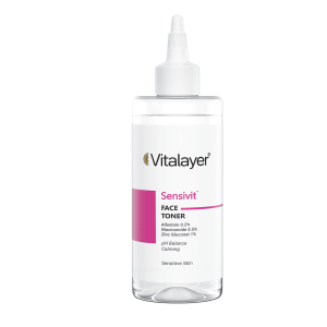 تونر پوست حساس ویتالیر Sensivit Face Toner | تسکین‌دهنده و تنظیم PH پوست