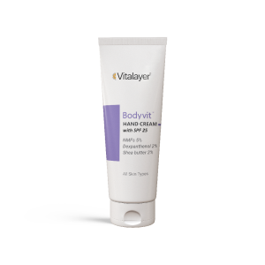 کرم دست Vitalayer Bodyvit SPF25 | مرطوب کننده و محافظت کننده پوست دست