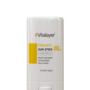 ضد آفتاب استیکی Vitalayer Vitamin C SPF50 | سان استیک بی‌رنگ و مقاوم برای انواع پوست