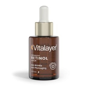 سرم ضد چروک و جوانساز رتینول ویتالیر Vitalayer حجم 30 میل | سرم رتینول اینتنسیو شب