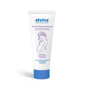 ژل کرم استرچ مارک الوینا Elvina Stretch Mark Gel Cream | کمک به بهبود ظاهر ترک‌های پوستی