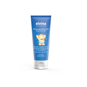 کرم ژل شستشوی آتوپیک الوینا Elvina Atopic Cleansing Gel Cream | پاکسازی ملایم پوست خشک و مستعد آتوپی