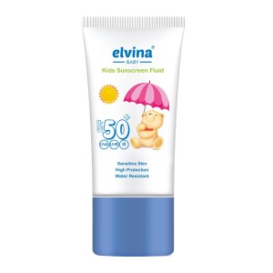 فلوئید ضدآفتاب کودک الوینا Elvina Baby Sunscreen Fluid | محافظت سبک و روزانه پوست کودک در برابر آفتاب