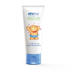 کرم محافظ پای کودک الوینا Elvina Baby Diaper Cream | محافظت از پوست ناحیه پوشک و کاهش قرمزی