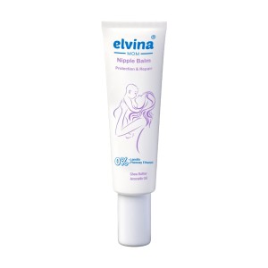 پماد پیشگیری کننده و ترمیم کننده ترک سینه الوینا Elvina Nipple Care Repair Ointment | کمک به پیشگیری و ترمیم خشکی و ترک پوست سینه