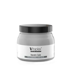 ماسک مو مناسب موهای کراتینه شده ویتاپلکس Vitaplex Keratin Hair Mask | تغذیه و بازسازی موهای کراتینه شده