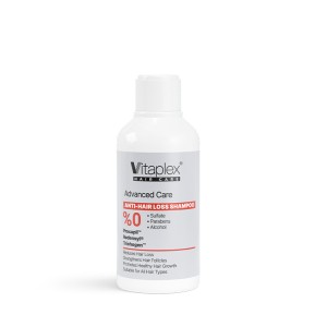 شامپو تقویت کننده و ضد ریزش ویتاپلکس Vitaplex Anti Hair Loss Strengthening Shampoo | پاکسازی ملایم و کمک به تقویت موهای مستعد ریزش