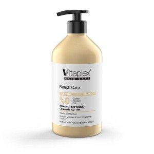 شامپو مناسب موهای دکلره شده ویتاپلکس Vitaplex Shampoo For Bleached Hair | پاکسازی ملایم و کمک به حفظ سلامت موهای دکلره شده