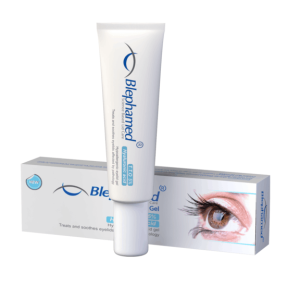 ژل پاک کننده پلک و مژه بلفامد Blephamed Eyelid & Eyelash Cleansing Gel | شستشوی ملایم پلک و مژه و کمک به پاکسازی آلودگی‌ها