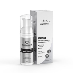 فوم پاک کننده آرایش مژه‌های اکستنشن بلفامد Blephamed Extension Eyelash Cleansing Foam | پاکسازی ملایم مژه‌های اکستنشن و کمک به حفظ تمیزی آن‌ها