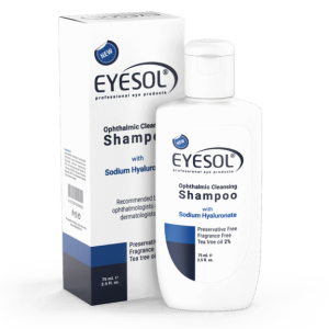 شامپو شستشوی پلک و مژه آیسول EYESOL Eyelid & Eyelash Shampoo 75 ml | شستشوی ملایم پلک و مژه و کمک به پاکسازی آلودگی‌ها