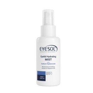 اسپری آبرسان پلک و دور چشم آیسول EYESOL Eyelid Hydrating Mist | رفع فوری خشکی و حساسیت پلک و دور چشم