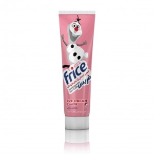 خميردندان ژله اي کودک فریس با طعم بستنی Gel Toothpaste Strawberry | کمک به بهداشت دندان کودک با طعم توت فرنگی