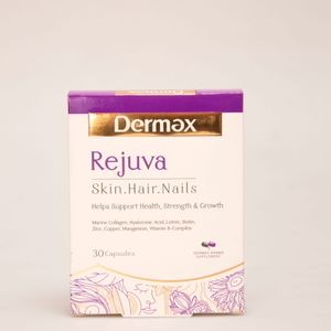 کپسول رجوا درمکس Dermax Rejuva | مکمل کلاژن، تقویت پوست، مو و ناخن