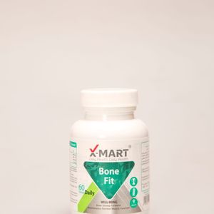 قرص ایکس مارت بون فیت X-MART Bone Fit | مکمل کلسیم، منیزیم، زینک و ویتامین D3 برای سلامت استخوان و عضلات