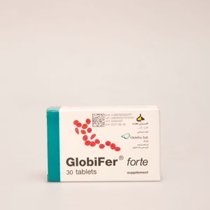 قرص GlobiFer Forte | مکمل آهن گلوبیفر فورت برای کم‌خونی و افزایش هموگلوبین