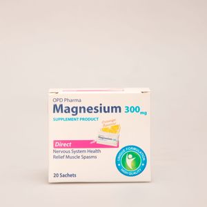 ساشه منیزیم 300 میلی‌گرم OPD Pharma Direct | Magnesium 300 Direct