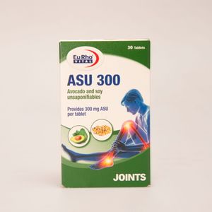 قرص ASU 300 یوروویتال | مکمل سلامت مفاصل حاوی عصاره آووکادو و سویا