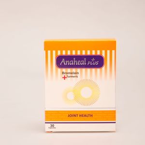 کپسول آناهیل پلاس Anaheal Plus | بروملین و زردچوبه برای سلامت مفاصل و کاهش التهاب