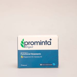 کپسول Prominta Digest | مکمل گوارش حاوی روغن نعناع و روغن زیره برای سوءهاضمه و نفخ